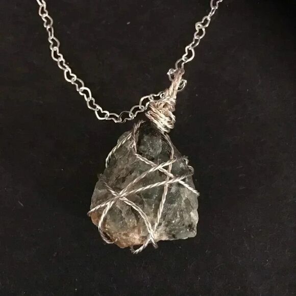 Gorgeous raw Mossagate gem  - Picture 4 of 5